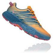 Hoka Speedgoat 4 Damen SPNB Saffron / Provincial Blue