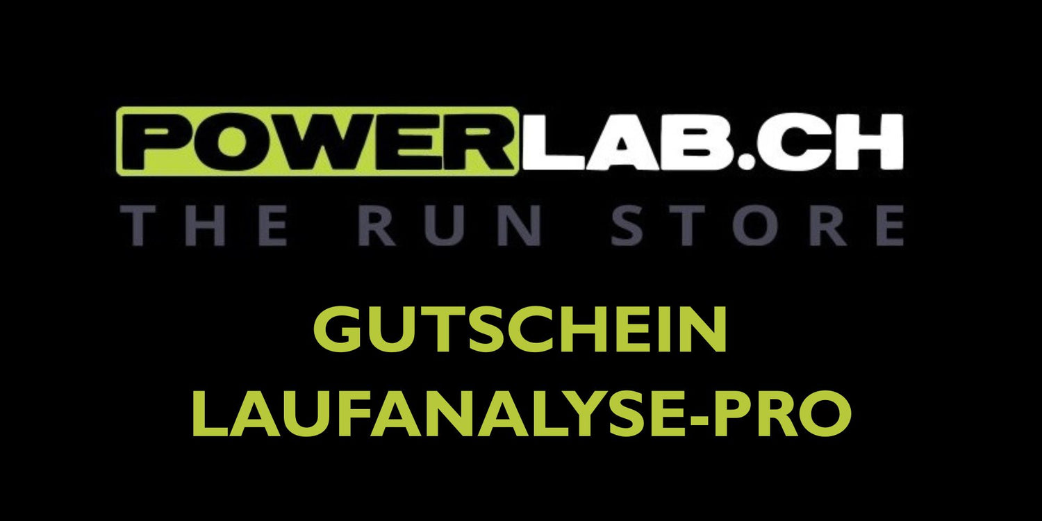 Gutschein für eine Laufanalyse Pro