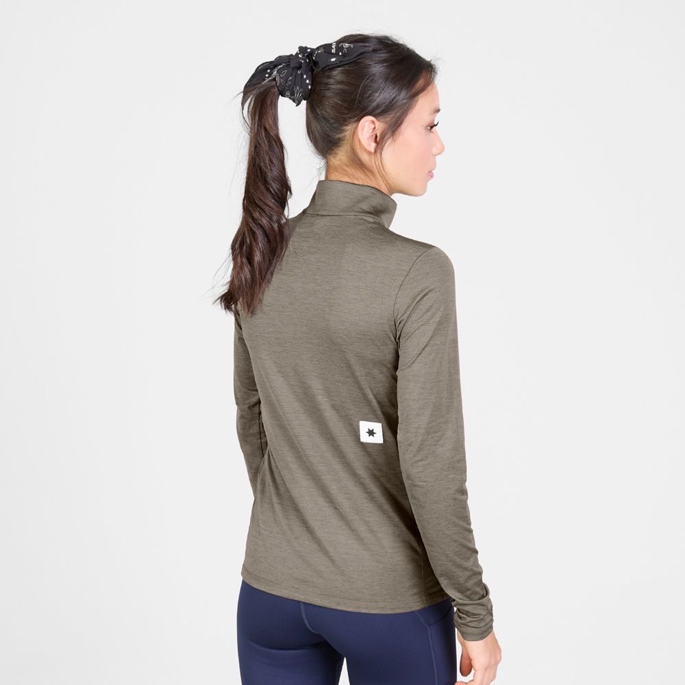 Pace Half Zip Long Sleeve Damen