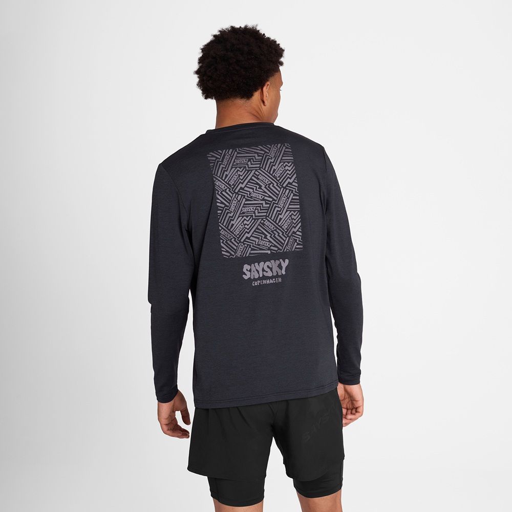 Reflective Logo Pace Long Sleeve Herren