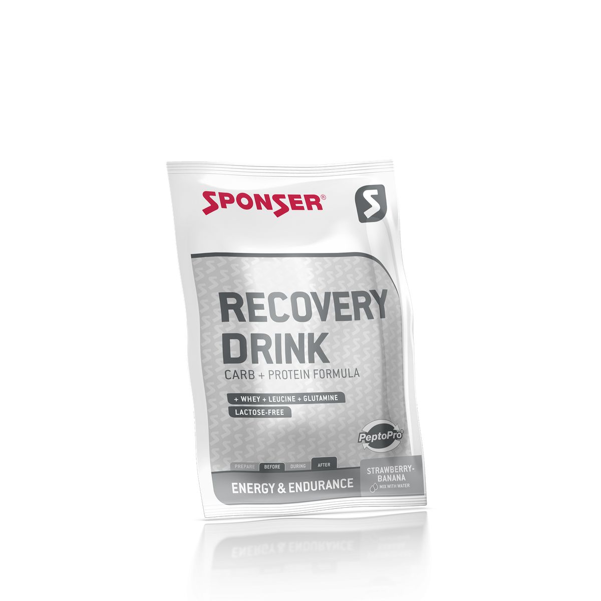 Sponser Recovery Drink 60g Erdbeer-Banane