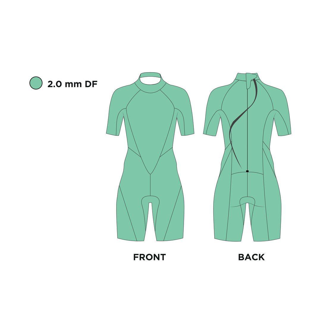 RECON Tour Shorty Damen